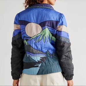 NEW! Free People Midnight Combo Magic Mountain Jacket